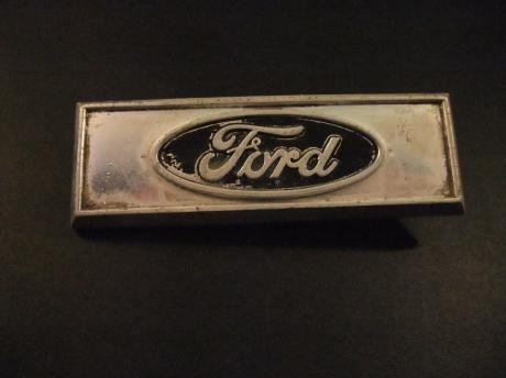 Ford auto logo origineel embleem rechthoekig